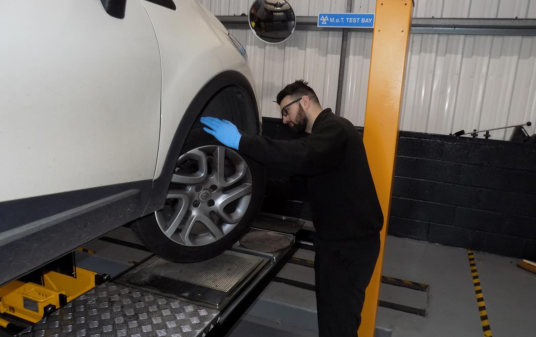 Chester Man Performing MOT